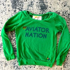 Aviator Nation sweatshirt.